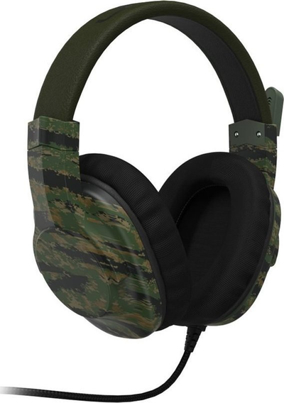 Kufje gaming Hama uRage SoundZ 330, me kabllo, USB Type A, kamuflazh zi jeshil