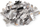 Fishe rrjeti RJ45 Spacetronik NC-RJ455FT-0, Cat 5e FTP, set 100 copë, transparente