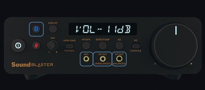 Kартичка за звук Creative Labs Sound Blaster X5, USB, надворешен DAC, црна