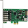 Kontrollues StarTech PCIe 2.0 x1, 7x USB 3.0 