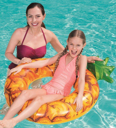 Unazë noti Bestway Swimming Ring 36121, 120 cm, PVC, shumëngjyrëshe