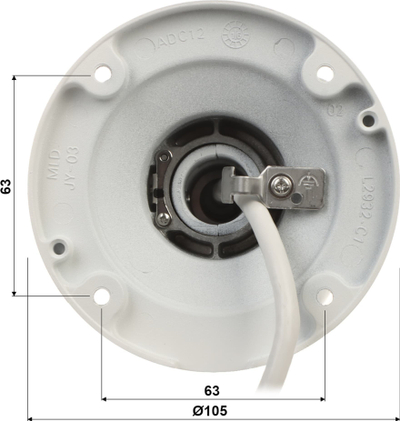 Камера за безбедност Hikvision DS-2CD2T26G2-4I, 2MP Full HD, IP67, бела