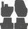 Tapete gome Gumarny Zubri Volvo XC60 2009-2017, set 4 copë, të zeza