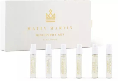 Set parfumi Matin Martin Discovery Set, 6x3ml, EDP, i bardhë