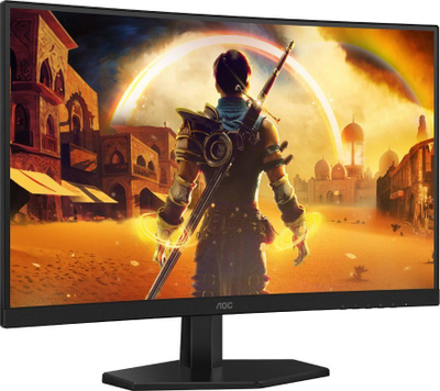 Monitor gaming AOC G4 C27G42E, 27\", Full HD, i zi me të kuqe