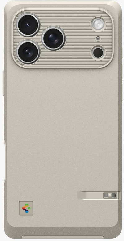 Kapak telefoni Spigen Classic LS MagFit për iPhone 17 Pro, MagSafe, Stone, bezhë
