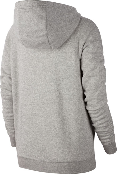 Блуза со капуљача Nike Essentials BV4116, за жени, со кенгур џеб, сива