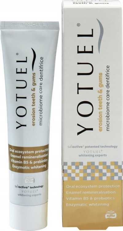 Pastë dhëmbësh Yotuel Erosion Teeth and Gums Microbiome Care, 100g, për dhëmbë të ndjeshëm