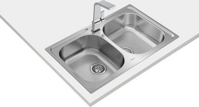 Lavaman Teka Universe 80 T-XP, 800x500 mm, i argjendtë