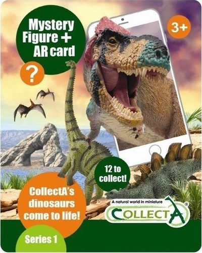 Figurë lodër CollectA Dinosaur Blind Bag A1147 PD, mini dinosaurë, paketë surprizë