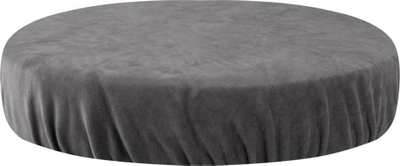 Mbulesë mbrojtëse Activeshop Grey Velvet, kadife, gri