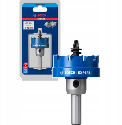 Sharrë rrethore për vrima Bosch Expert Sheet Metal Holesaw, për metal, për stërvitje dhe kaçavida goditëse