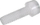 Vidë Toolcraft DIN 912 M4 x 25, poliamid, kokë cilindrike, e bardhë