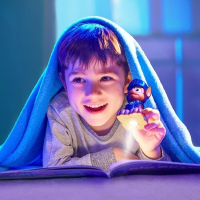 Llambë nate Paw Patrol GoGlow Chase, 3‑në‑1, me elektrik dore, shumëngjyrëshe