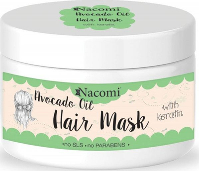 Maskë për flokë Nacomi Avocado Oil and Keratin Protein