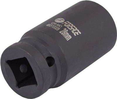 Kokë çelësi goditës Forsage F-46510028, 28mm, 3/4", e zezë