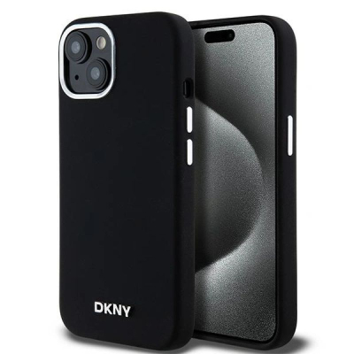 Mbrojtëse telefoni DKNY DKHMP15MSMCHLK, iPhone 15 Plus 14 Plus 6.7", MagSafe, e zezë