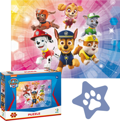 Puzzle Dodo Paw Patrol, 60 copa, shumëngjyrësh
