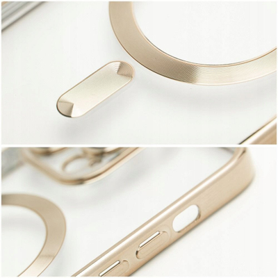 Маса за телефон Electro Mag за Samsung S25 Ultra, со MagSafe, златна