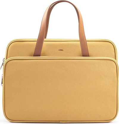 Çantë laptopi Jcpal Milan Briefcase, për MacBook 13/14", rezistente ndaj ujit, mustard