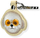 Mbajtëse Nimmy për Apple AirTag Cool Dog, metal dhe tekstil, khaki
