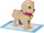 Set lojërash Barbie Mattel Puppy Adoption HKD86, me kukull dhe qenushë, shumëngjyrësh