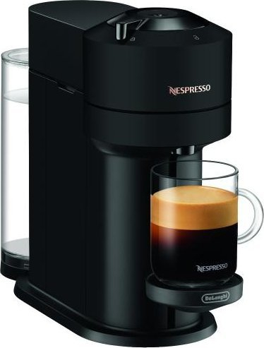 Aparat kafeje me kapsula Nespresso Vertuo Next DeLonghi ENV120BM, sistem Vertuo, Centrifusion, i zi matte