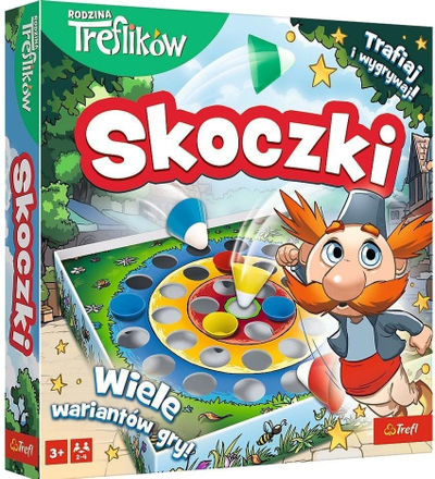 Lojë shkathtësie Trefl Skoczki The Treflik Family, familjare, për fëmijë 3+