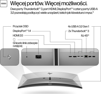 Monitor HP Series 7 Pro 740pm, 39.7", 5K2K, me kamerë 4K