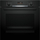 Furrë inkaso multifunksionale Bosch HBG536EB3, 71L, 3400W, e zezë