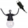 Varg dritash LED Party Outdoor, 12.5m, 20 llampa, i zi