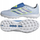 Këpucë futbolli turf për fëmijë Adidas Predator League, me gjuhë palosëse, nr 31, gri e kaltër