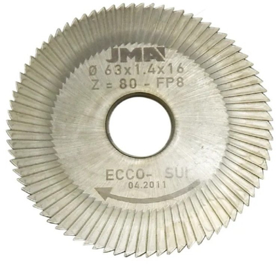 Prerëse disk JMA FP8, diametër 63 mm, trashësi 1.4 mm, metalike