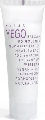 Balsam pas rrojes Ziaja Yego, që rregullon dhe lagështon lëkurën, me aromë Lemon Verbena, 80ml