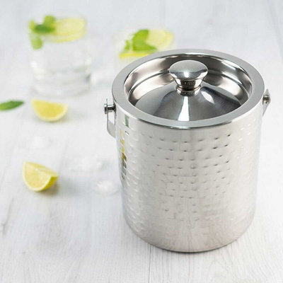 Kovë akulli KingHoff KH-1503, 1.5L, çelik inox, ngjyrë argjendtë