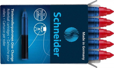 Set ngjyrë Schneider, 5 copë, e kuqe