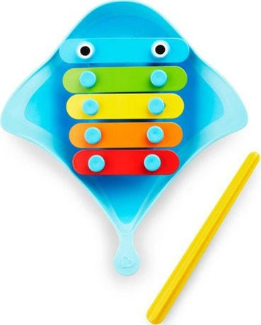 Играчка за бања Munchkin Ding Ray Xylophone, музичка, повеќебојна