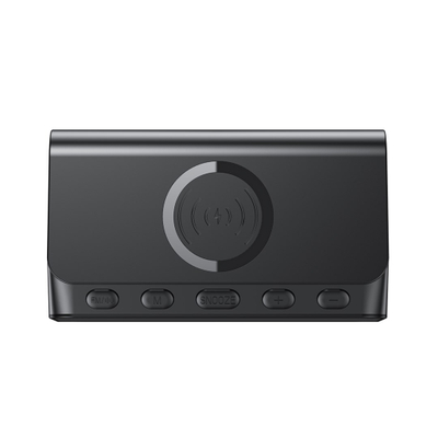 Karikues wireless Havit W3041, 15W, ekran LED me alarm, i zi
