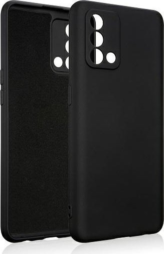 Mbrojtëse silikoni Beline për Oppo Reno 6 Lite, e zezë
