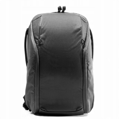 Çantë shpine Peak Design Everyday Backpack 20L Zip, 14", që s’e kap moti, e zezë
