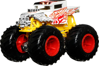 Lodër kamion Monster Truck Hot Wheels HGX06, ndryshim ngjyre, modele të përziera
