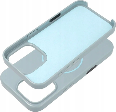 Futrollë Premium Glossy Mag për iPhone 16 Plus, MagSafe, buton Camera Control, mint green