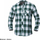 Këmishë flanel OPTIFLANNEL, 100% pambuk, 4XL, gri me kuadrate