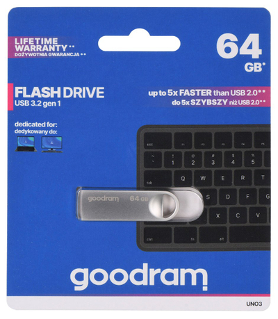 USB Goodram, 64 GB, USB Type-A
