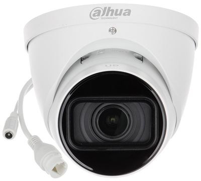 Kamerë IP Dahua IPC-HDW3541T-ZS-27135-S2 WizSense, 5MP, lente motozoom 2.7-13.5mm, e bardhë