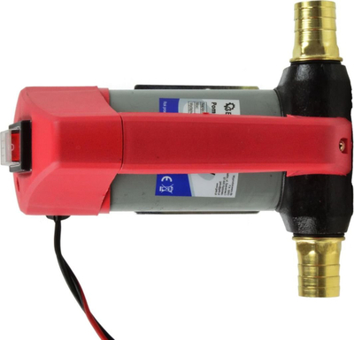 Пумпа за масло Geko G00945, 12V, компактна, сива
