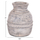 Vazo dekorative HomeMarkt Vermo HM4393, terrakotë, 25cm, gri