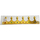Kurorë feste CROWN OF THE GOLD KING PRINCESS, plastike, 55cm, e artë