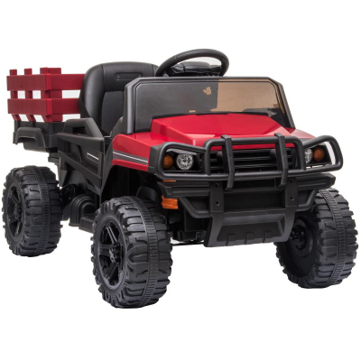 Makine elektrike për kalamaj Enero Honker, 12V, terren off road, e kuqe