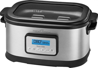 Cirkulator sous-vide ProfiCook SV-1112, çelik inox, i argjendtë